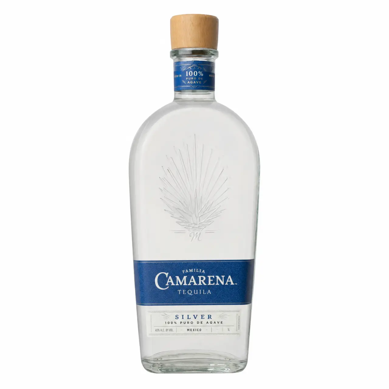 Camarena Silver Tequila 1L