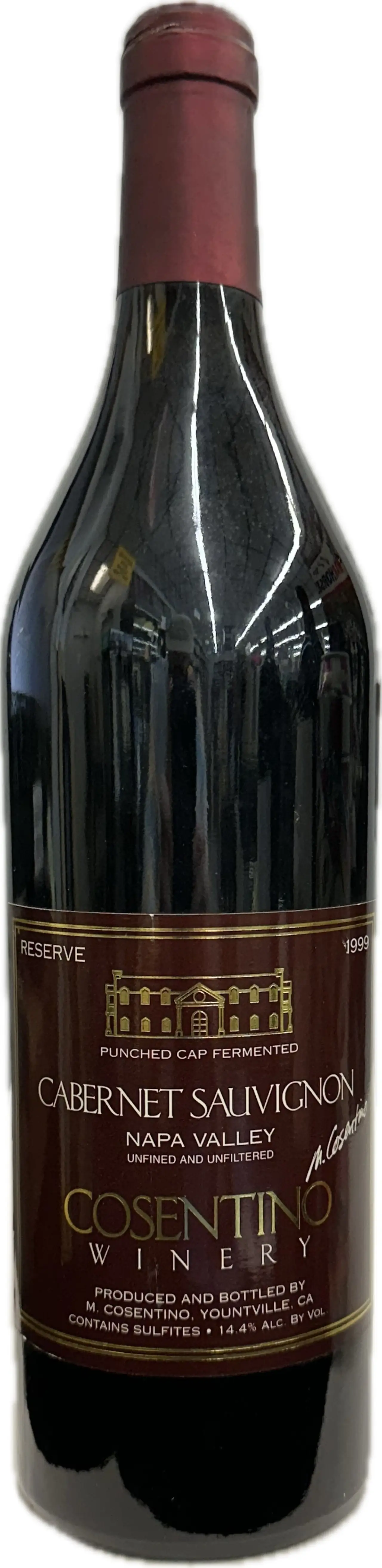 COSENTINO RES CAB SAUV 750