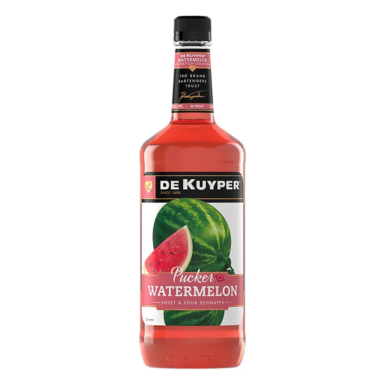 Dekuyper Watermelon Pucker Schnapps 1L