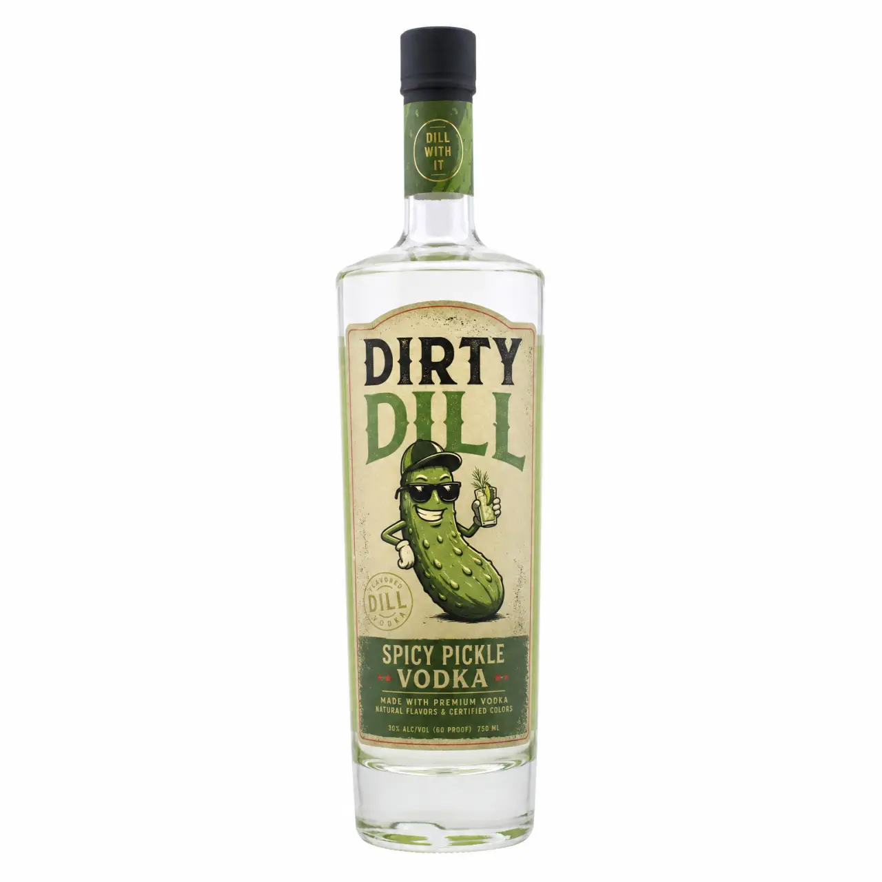 Dirty Dill Spicy Pickle Vodka 750ml