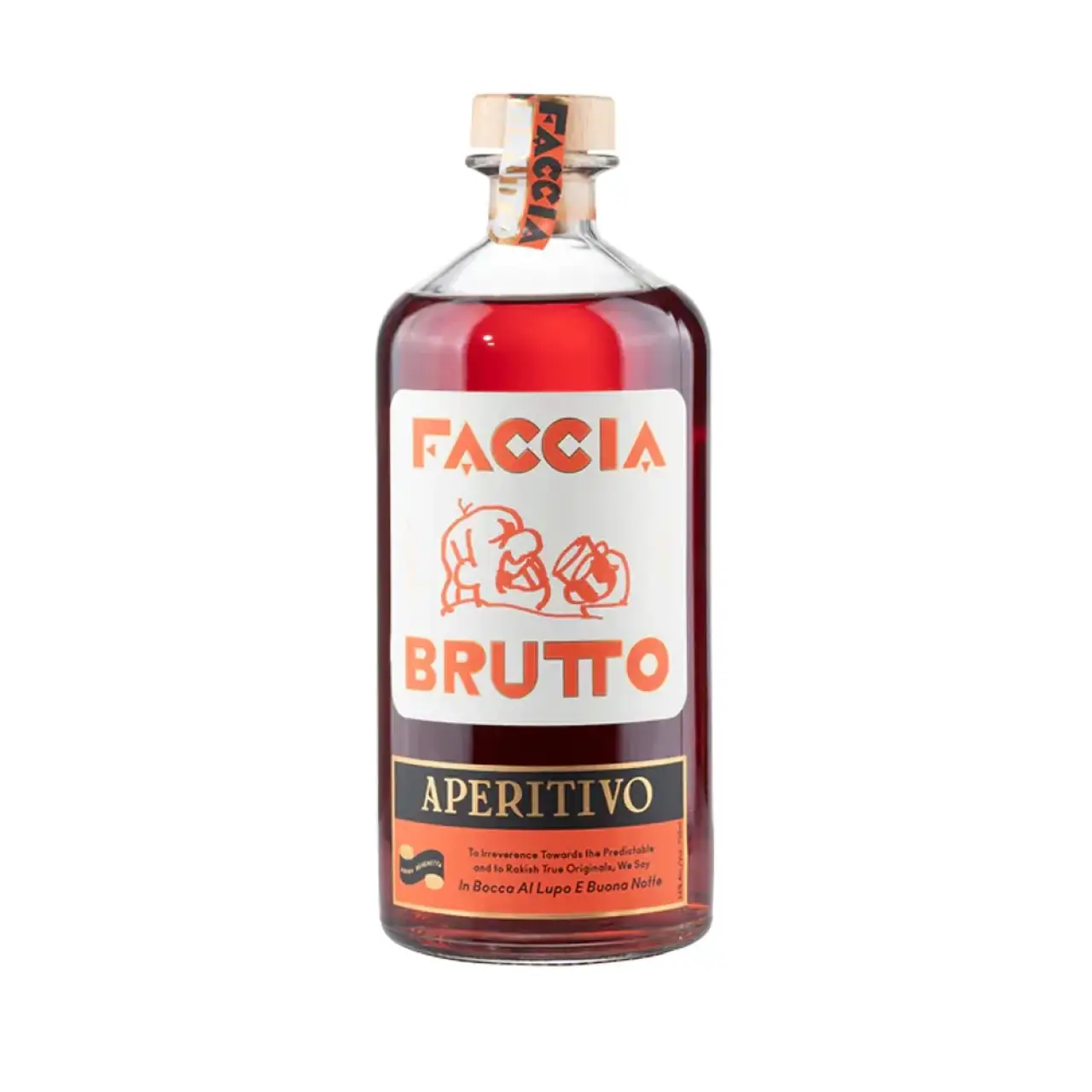 FACCIA BRUTTO  APERTIVO 750