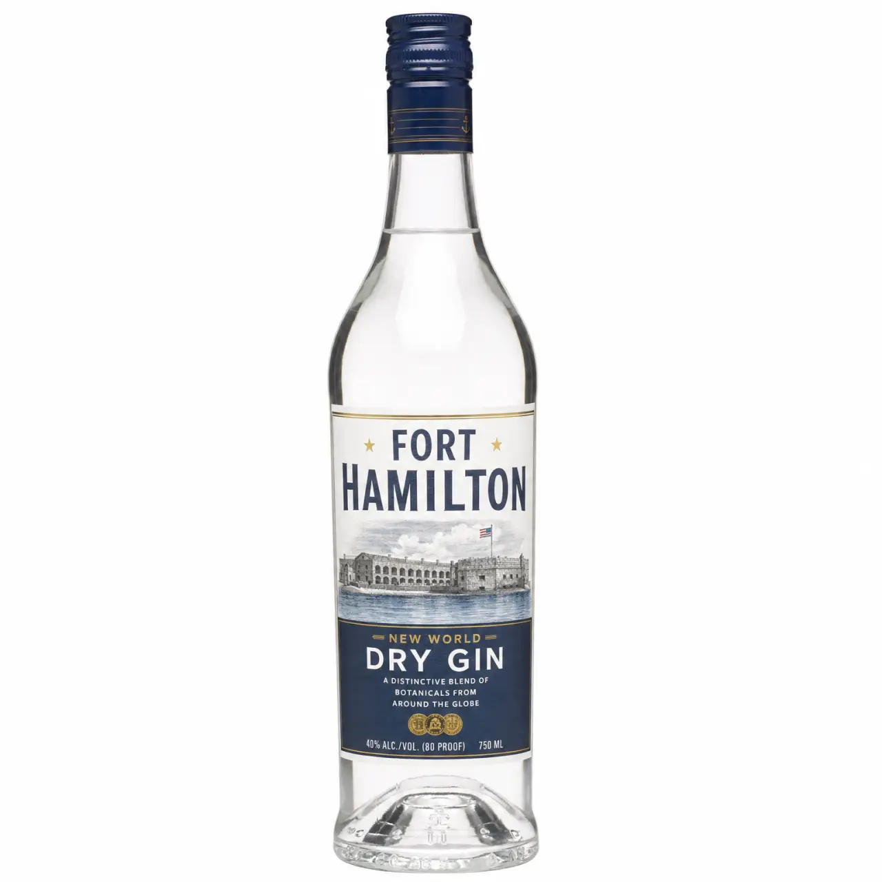 Fort Hamilton New World Dry Gin 750ml