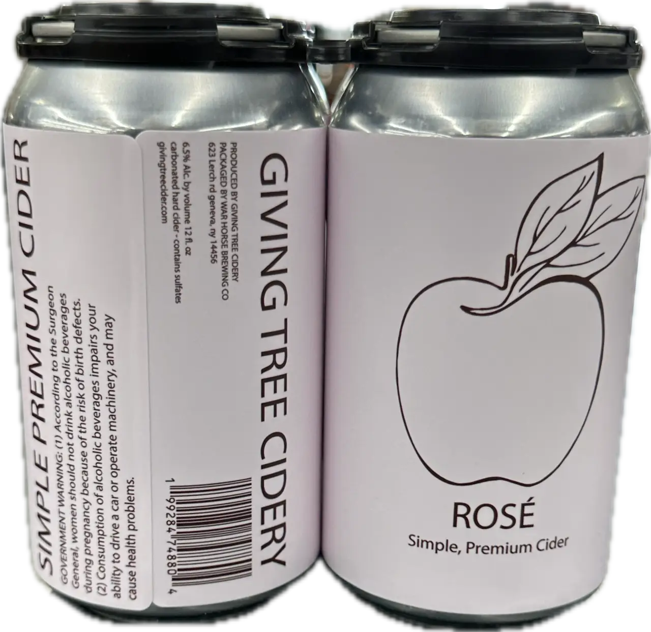 GIVING TREE ROSE CIDER 4PK
