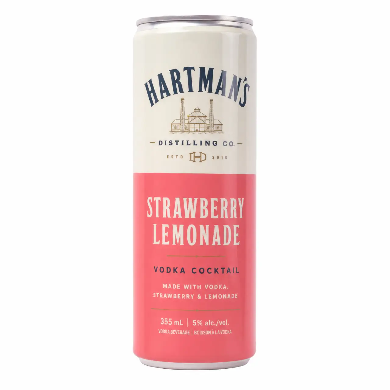 Hartman's Distilling Co. Strawberry Lemonade 355ml