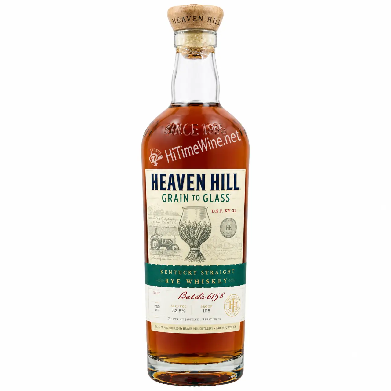 Heaven Hill Grain To Glass Rye 750ml
