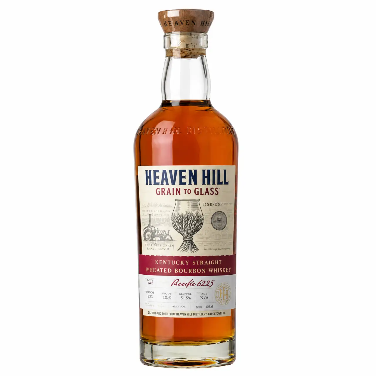 Heaven Hill Grain To Glass Wheated Bourbon 700ml