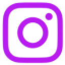 purple instagram button