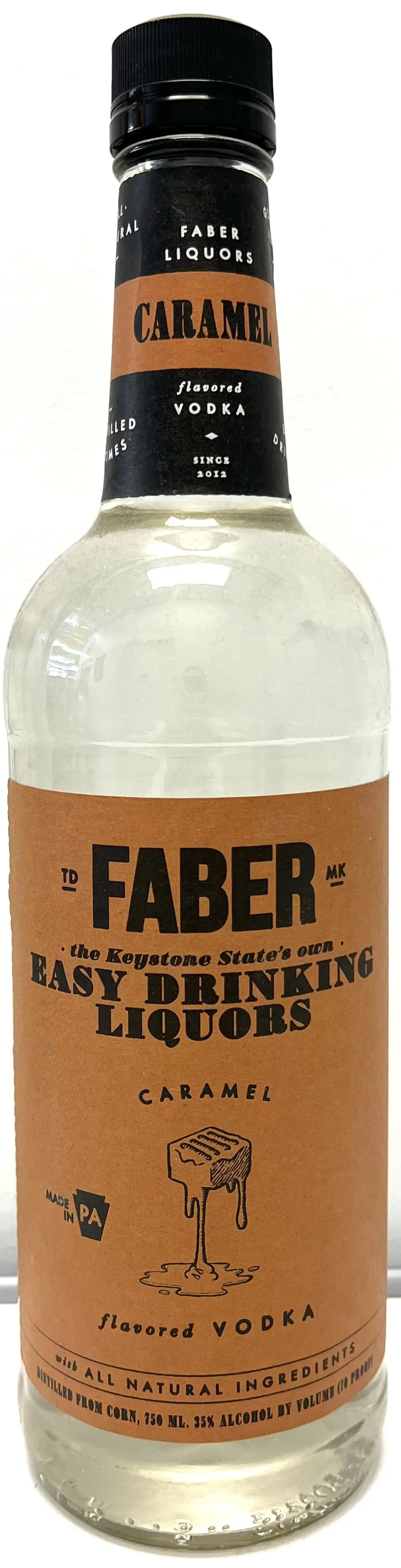 FABER CARAMEL VODKA 750