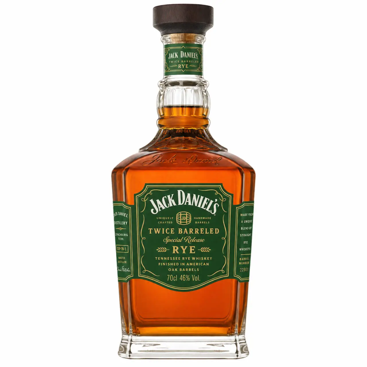 Jack Daniel's Twice Barreled Rye 700ml