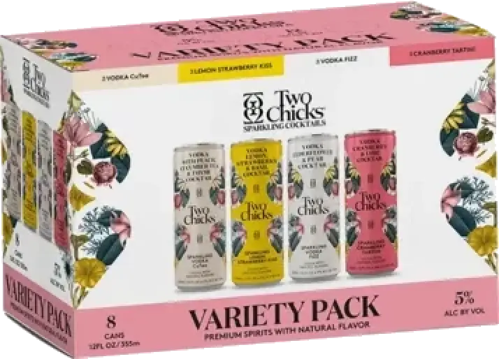 TWO CHICKS VARIETY 8PK 355