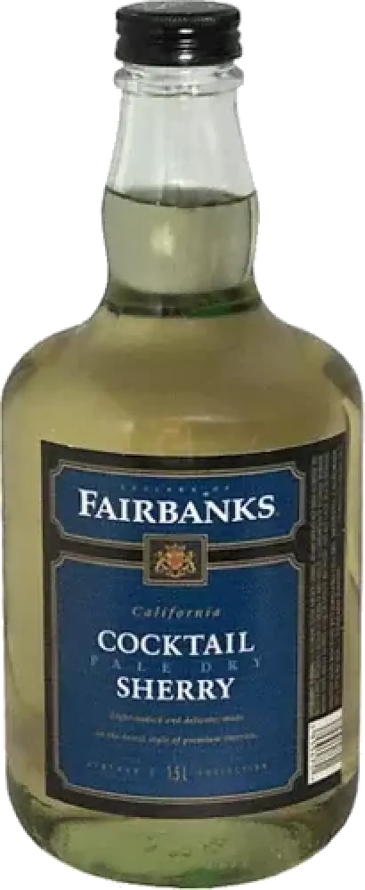 FAIRBANKS PALE DRY SHERRY 1.5