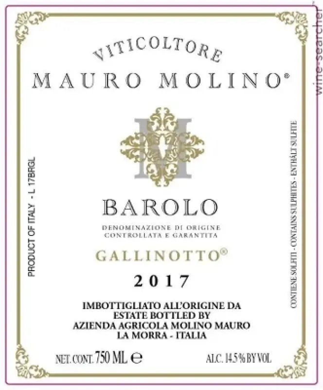 MOLINO BAROLO GALLINOTTO 750