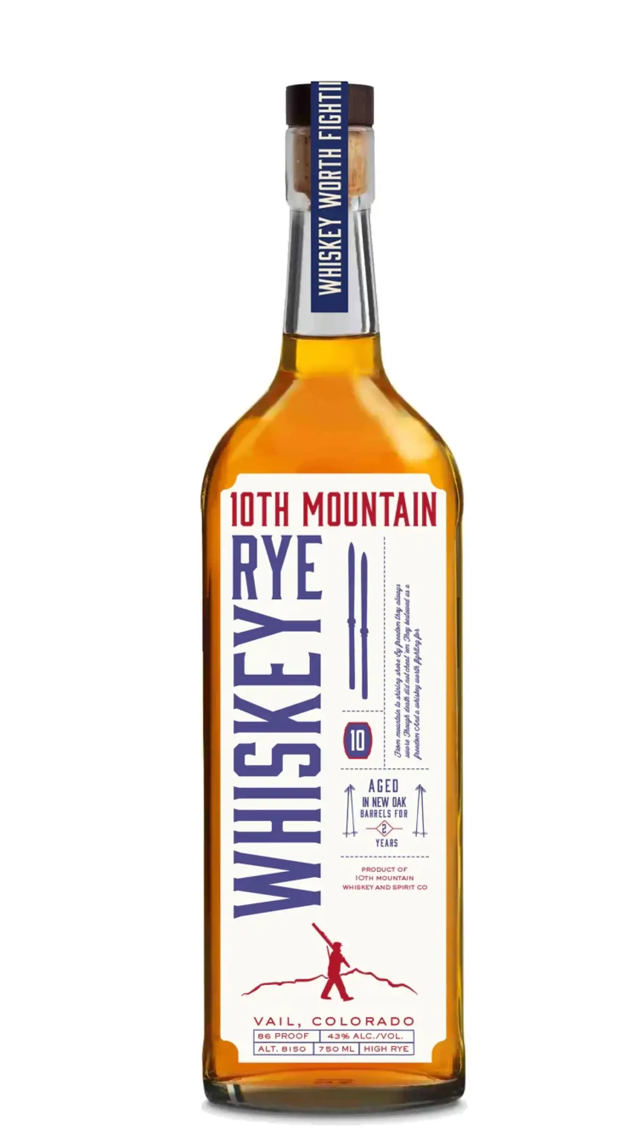 10TH MTN RYE 750