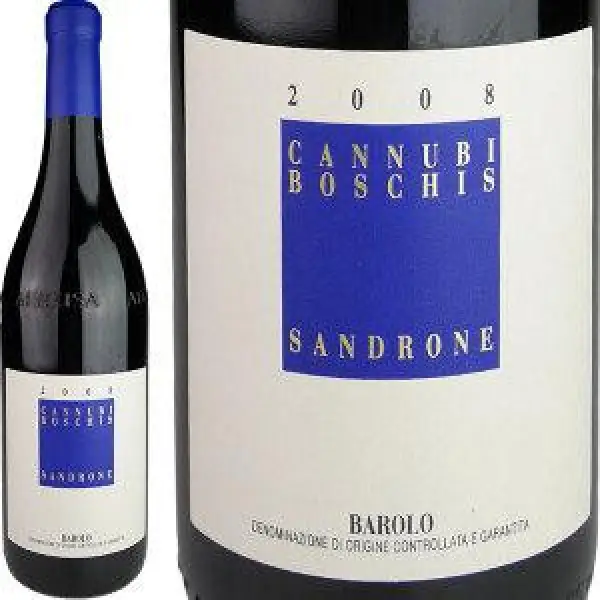SANDRONE BAROLO CANNUBI '08