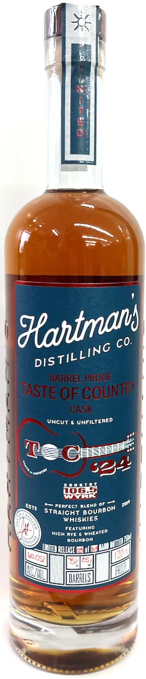 Hartman's Distilling Co. Taste Of Country 750ml