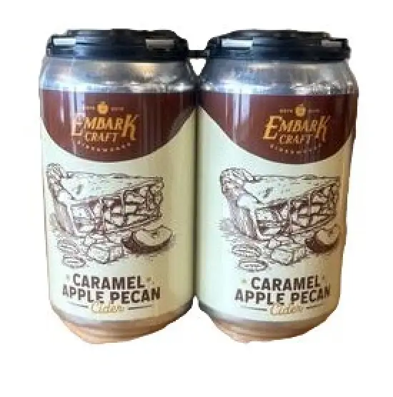 EMBARK CARMEL APPLE PECAN 4PK