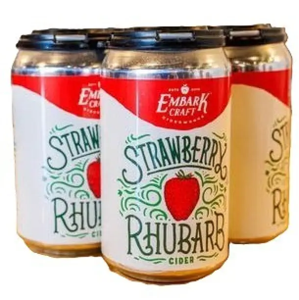 EMBARK STRAWBERRY RHUBARB 4PK