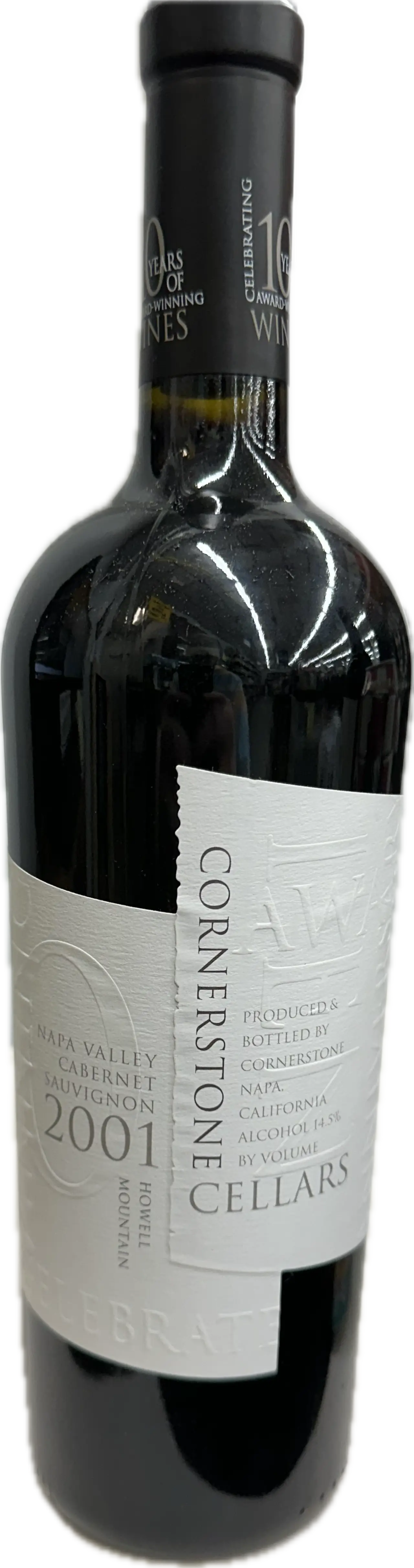 CORNERSTONE CAB SAUV '01 750