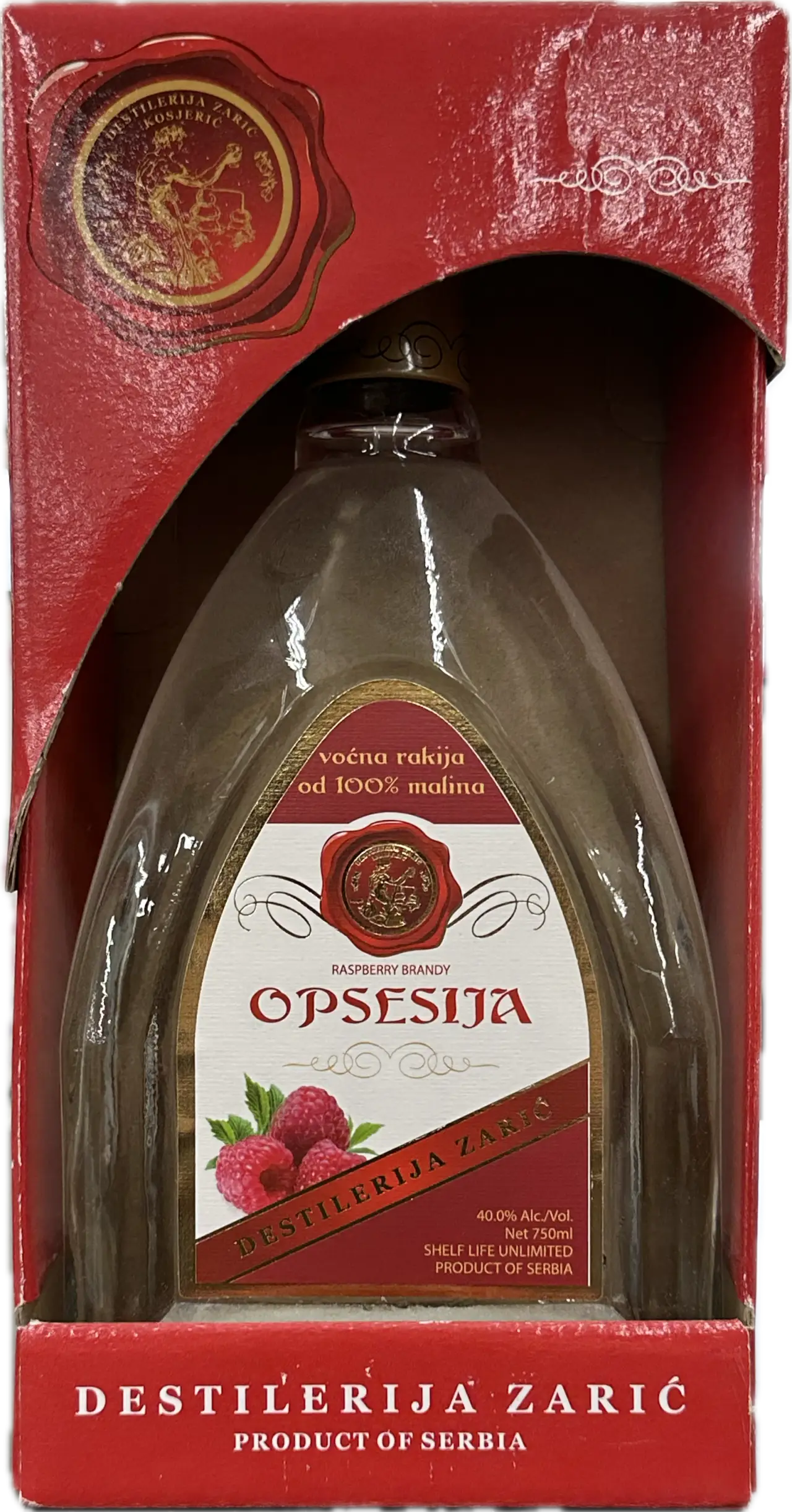 OPSESIJA ROSBERRY BRANDY 750