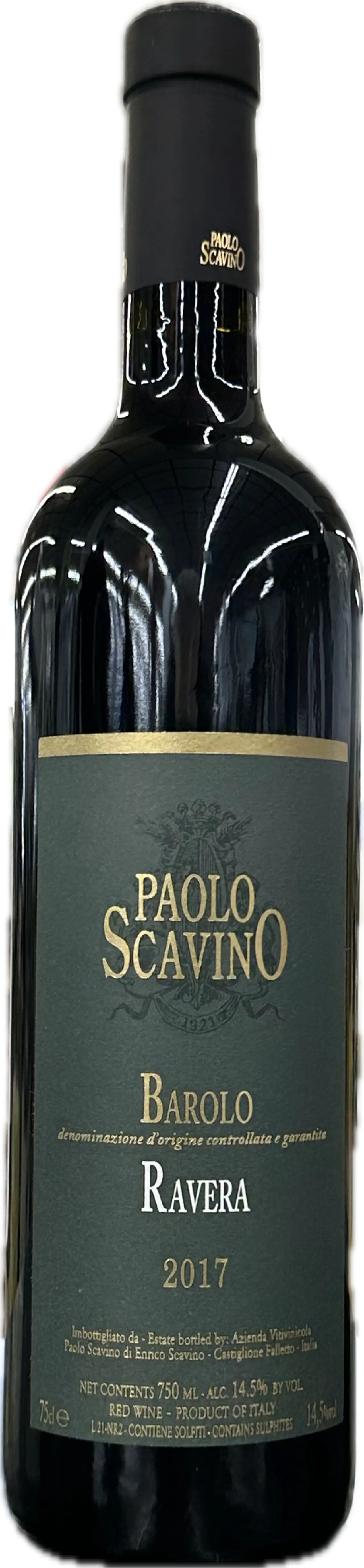 SCAVINO BAROLO RAVERA 2017 750