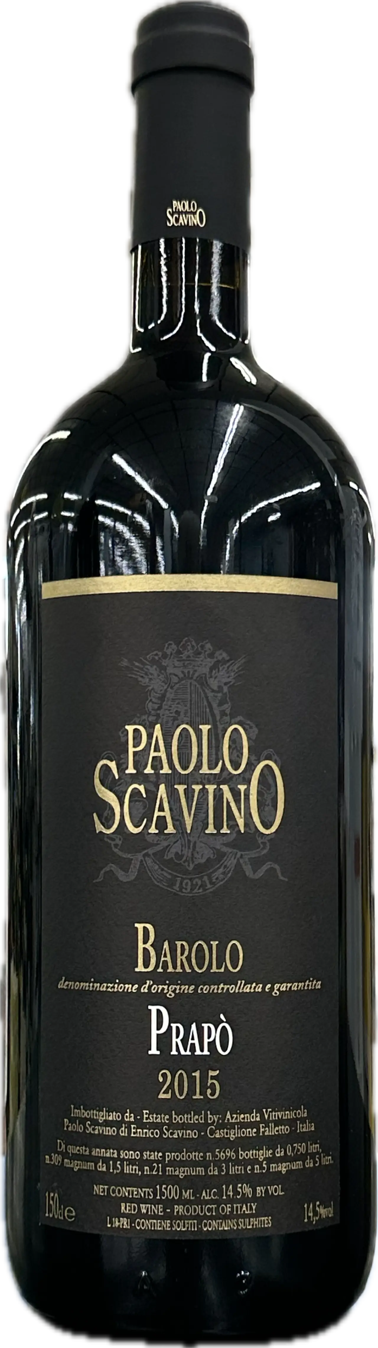 SCAVINO BAROLO PRAPO 2015 1.5