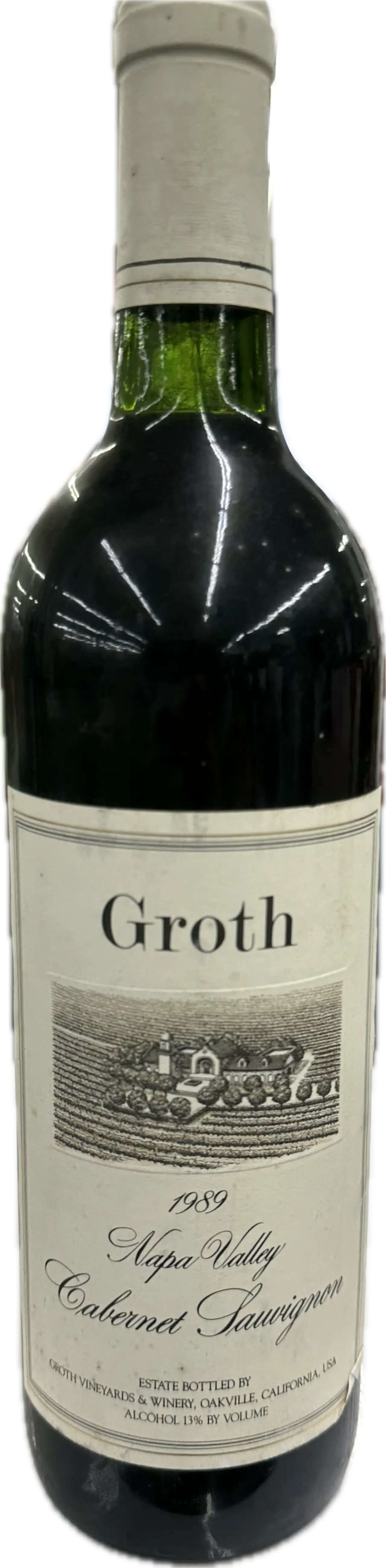 GROTH CAB SAUV '89 750