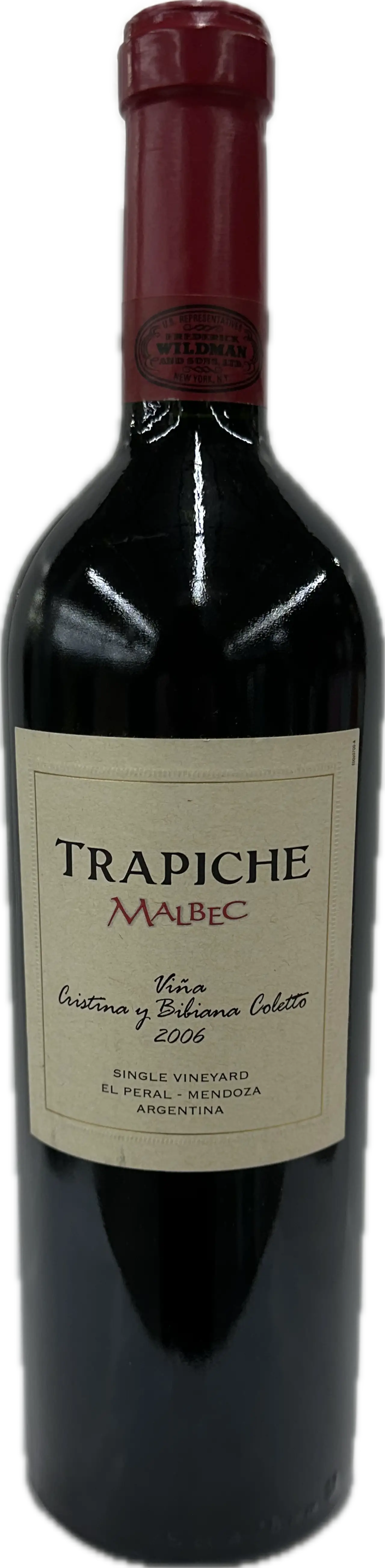 TRAPICHE SNGL VNYD MALBEC 750