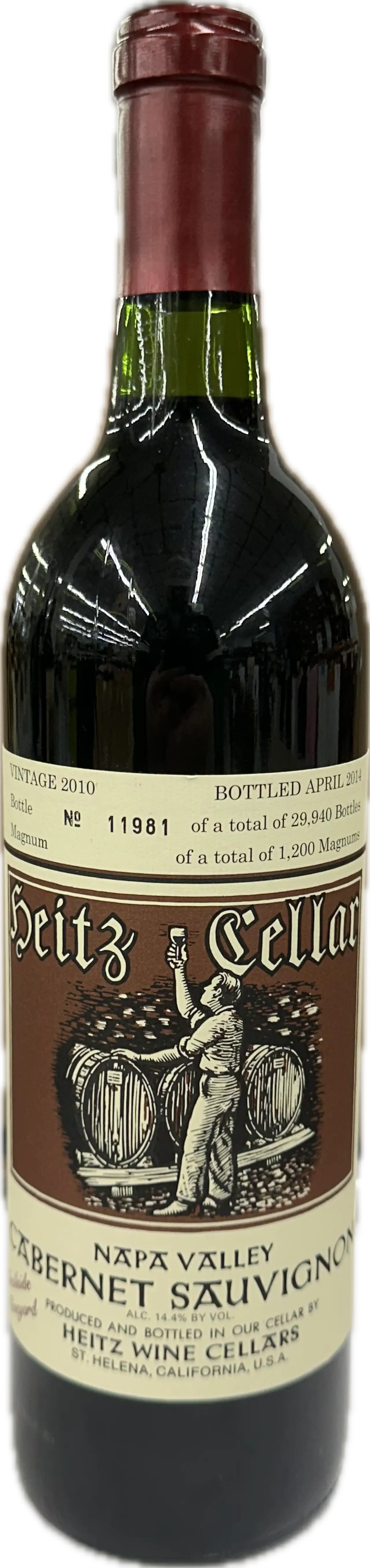HEITZ TRAIL CAB SAUV '07 750