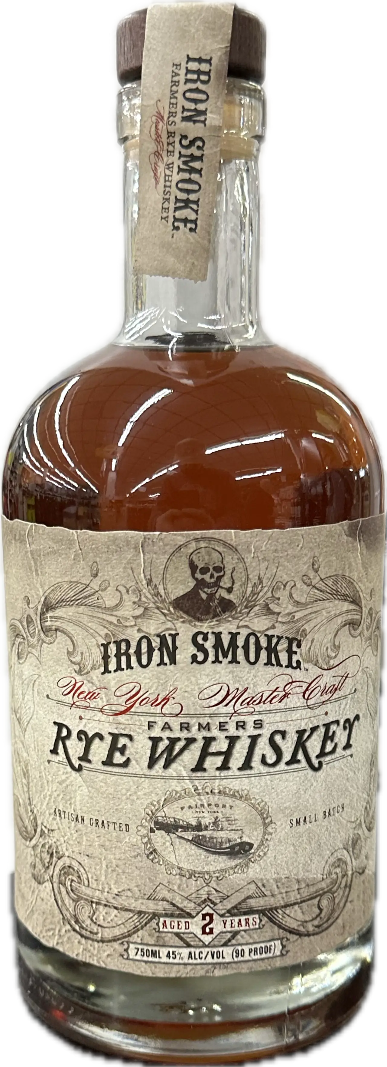 IRON SMOKE RYE 750