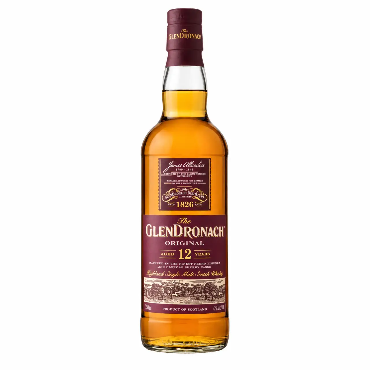 The Glendronach Original 12 Year Old 750ml