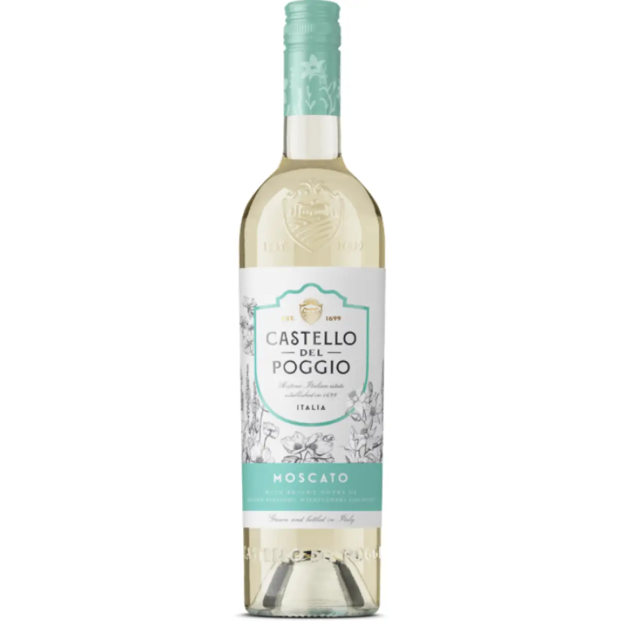 Moscato D'asti 750ml Castello Del Poggio