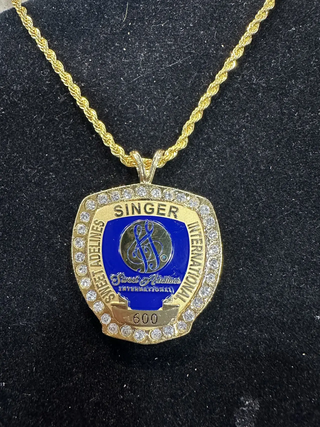 Master Singer Crystal Holder $39.95