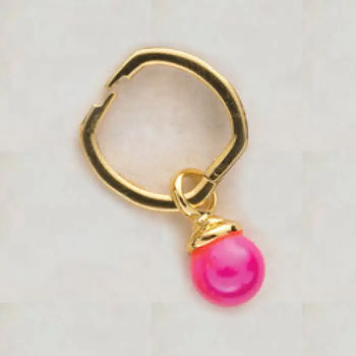 Charm Holder For Purse available in gold only ( Hinged opening )