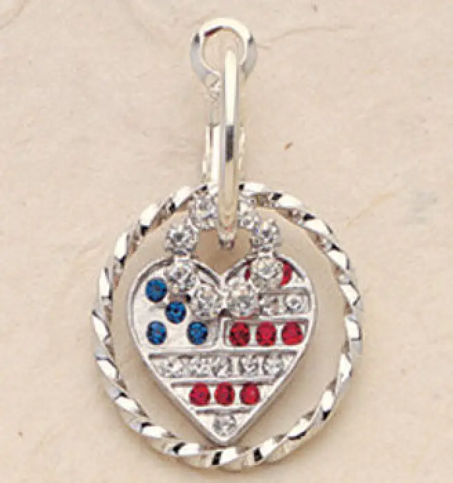 Combo #5  Americas Heart Set w/ choose hoop size