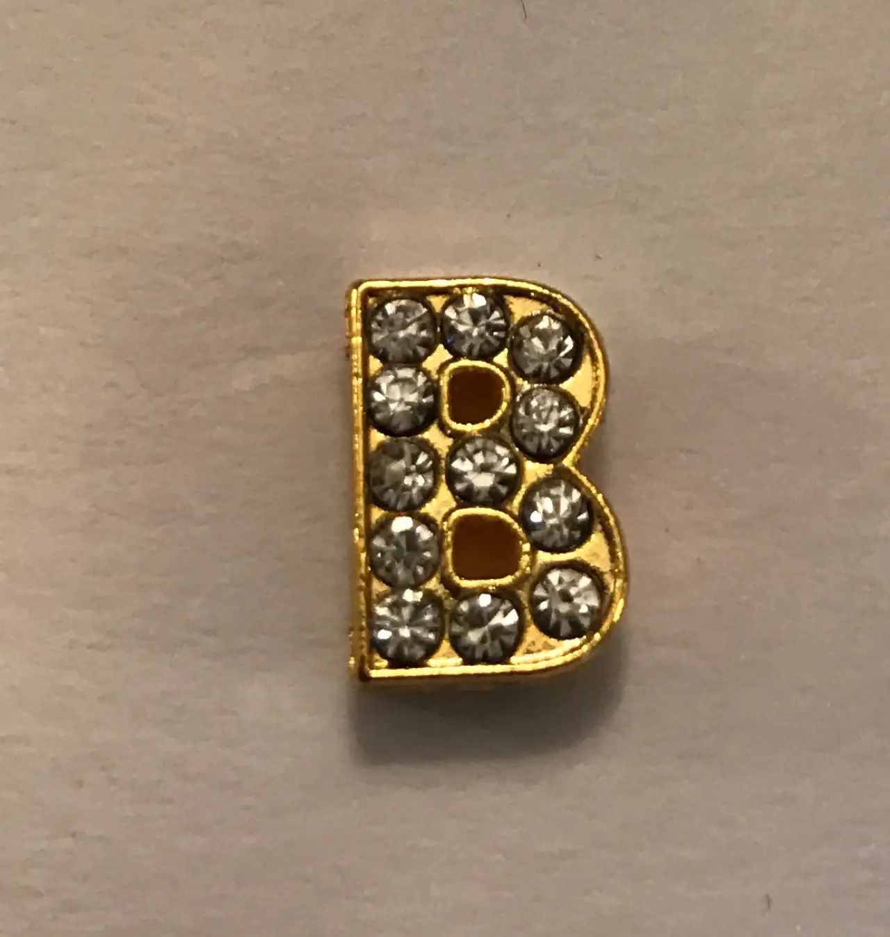 Crystal Letters for Lockets