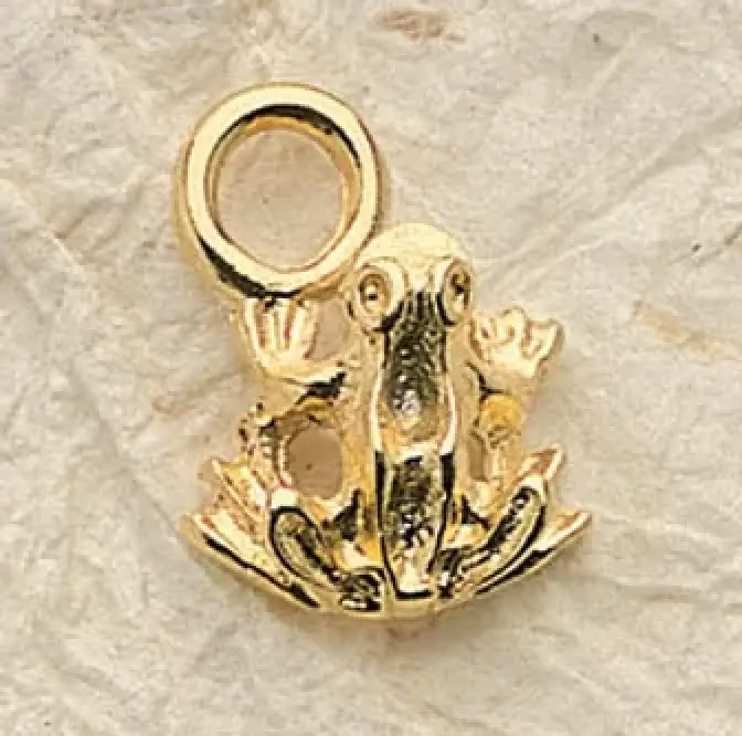 Baby Frog Charms (priced per pair)
