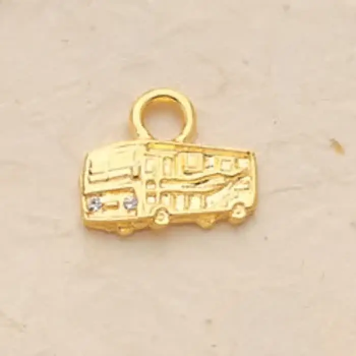 Motor Coach Charm  (priced per pair)