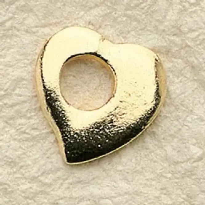 Solid Heart Charms $26 (priced per pair)