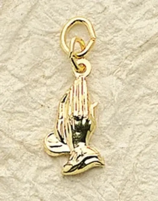 Praying Hands Charm Pair