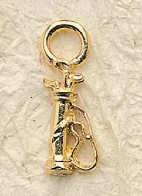 Golf Bag Charm Pair