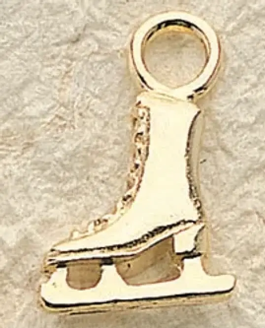 Ice Skate Charm Pair