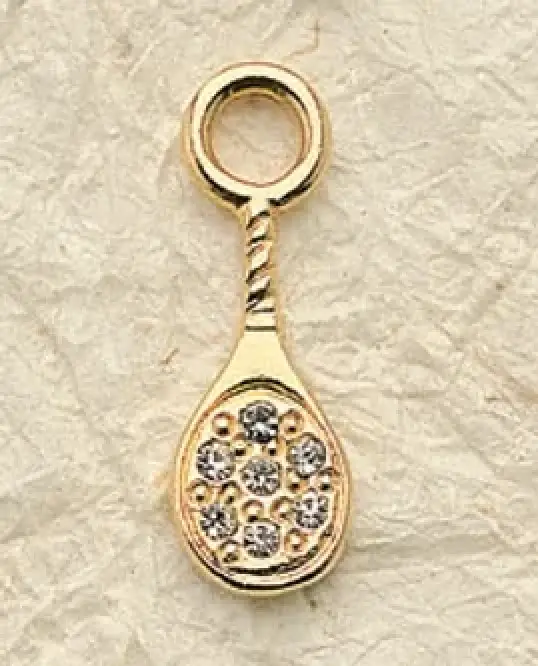 Tennis Rack Charm Pair