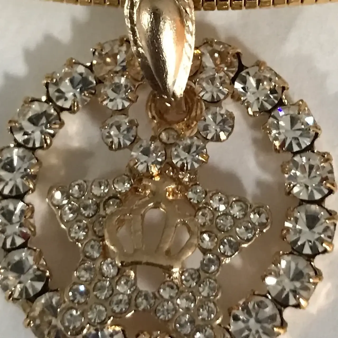 Daughters of the Nile Crystal Crown Star Pendant
