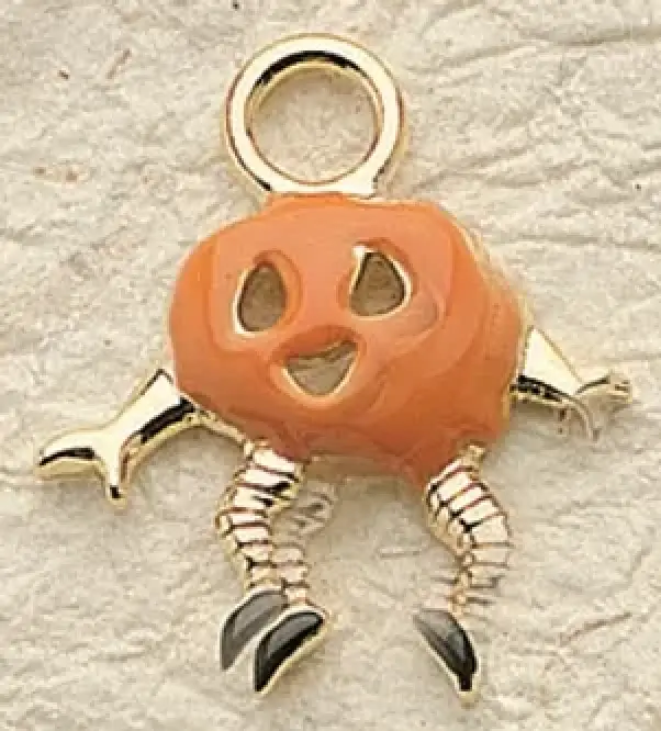 Happy Pumpkin Charm $24
