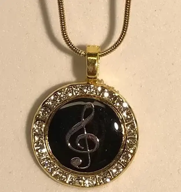 G Clef Pendant
