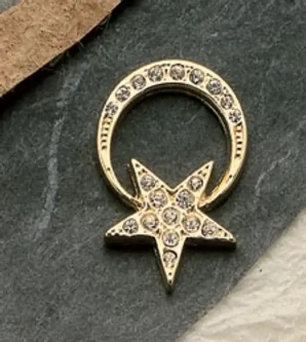 Moon-N-Star Charms $28.00 (Priced per pair)