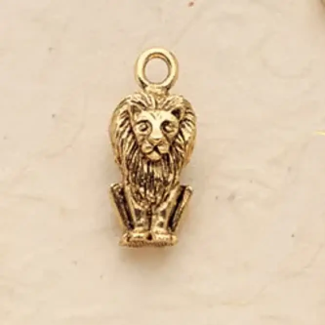 Lion Charms (Double Faced) $28.00 Priced per pair