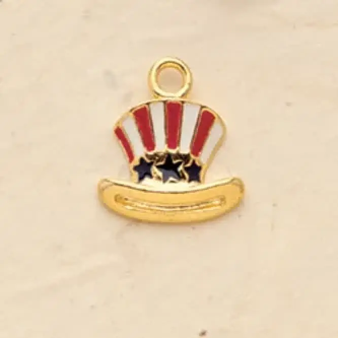 Uncle Sam Hat Charm  $28 (priced per pair)