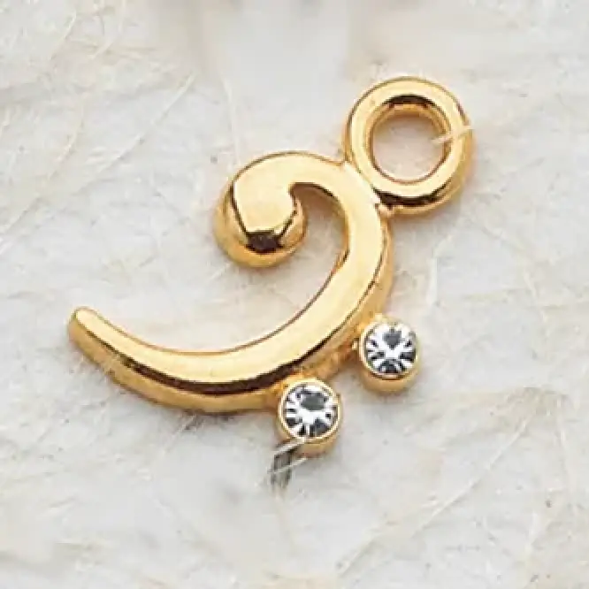 Base Clef Charm