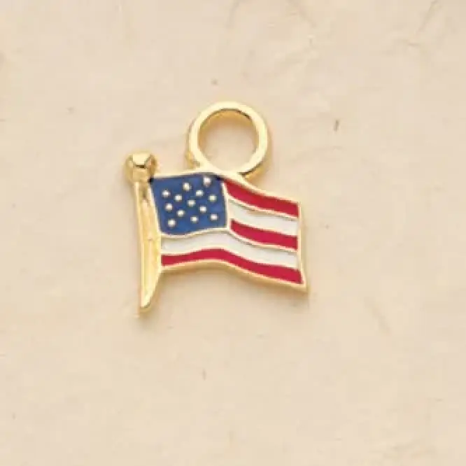 American Flag Charms $28  priced per pair